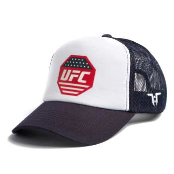 Merch Tokyo Time: Mesh Back Cap Ufc Octogon Flag Neo/mesh