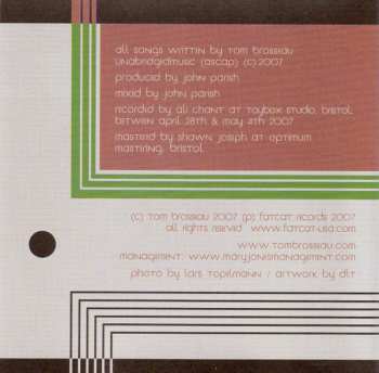 CD Tom Brosseau: Cavalier