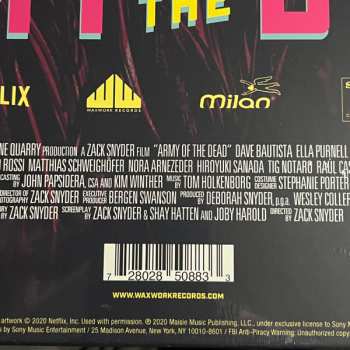 2LP Tom Holkenborg: Army Of The Dead (Music From The Netflix Film) DLX | CLR