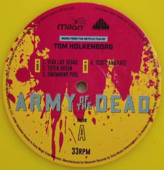 2LP Tom Holkenborg: Army Of The Dead (Music From The Netflix Film) DLX | CLR