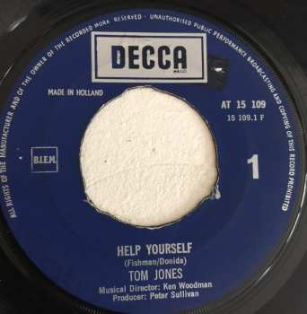 LP Tom Jones: Help Yourself