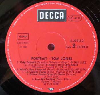 2LP Tom Jones: Portrait