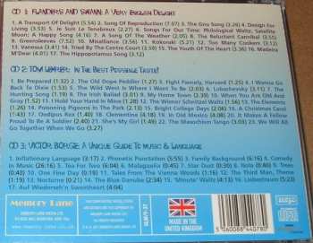 3CD/Coffret Tom Lehrer: The Very Best Of Tom Lehrer, Victor Borge And Flanders & Swann