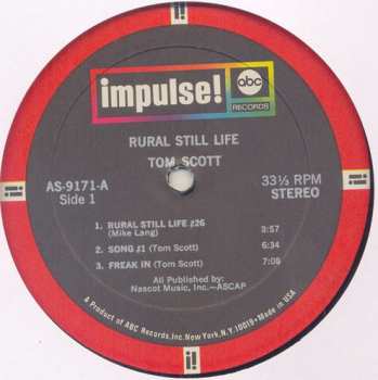 LP Tom Scott: Rural Still Life