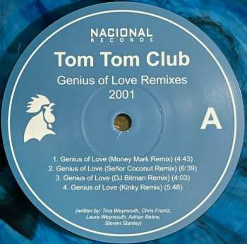 LP Tom Tom Club: Genius Of Love 2001 Remixes LTD