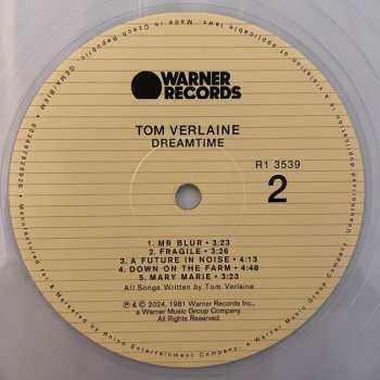 4LP/Coffret Tom Verlaine: Souvenir From A Dream: The Tom Verlaine Albums (1979-1984) LTD | CLR