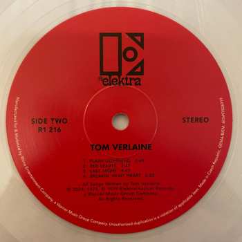 4LP/Coffret Tom Verlaine: Souvenir From A Dream: The Tom Verlaine Albums (1979-1984) LTD | CLR