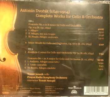 2CD Tomáš Jamník: Dvorák Complete Cello Works