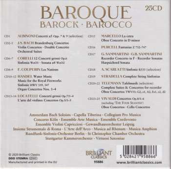 25CD/Coffret Johann Sebastian Bach: Baroque - Barock - Barocco