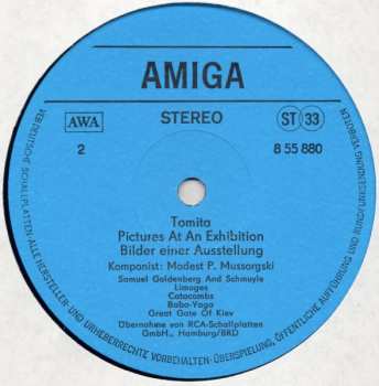 LP Tomita: Pictures At An Exhibition