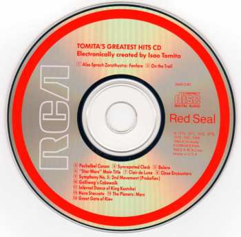 CD Tomita: Tomita's Greatest Hits CD