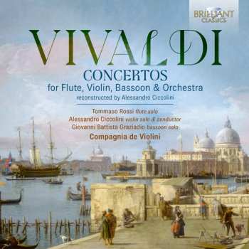 CD Tommaso Rossi: Vivaldi: Cons For Flute Violin Bassoon & Orchestra