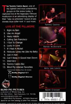DVD Tommy Castro: Live At The Fillmore