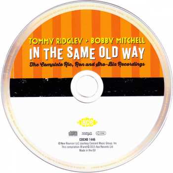 CD Tommy Ridgley: In The Same Old Way: The Complete Ric, Ron And Sho-Biz Recordings