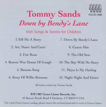 CD Tommy Sands: Down By Bendy's Lane