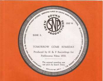 CD/DVD Tomorrow Come Someday: Tomorrow Come Someday