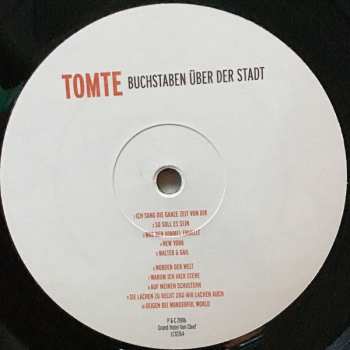LP Tomte: Buchstaben Über Der Stadt
