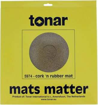 Technique audio Tonar Cork & Rubber mixture turntable mat