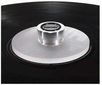 Technique audio Tonar Record Player Clamp Černá