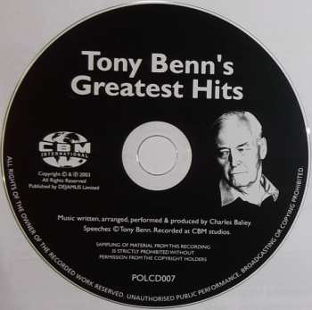 CD Tony Benn: Tony Benn's Greatest Hits