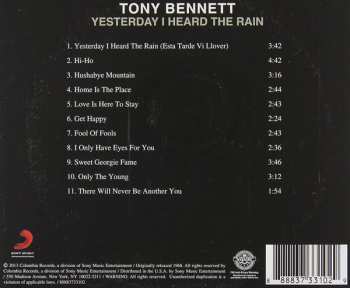CD Tony Bennett: Yesterday I Heard The Rain