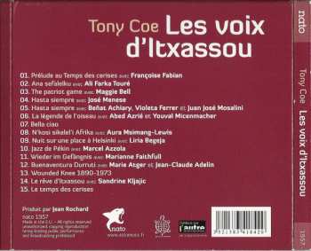 CD Tony Coe: Les Voix D'Itxassou