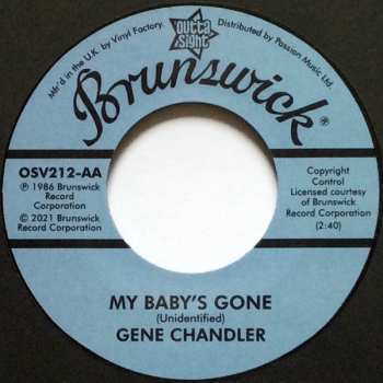 SP Gene Chandler: Suddenly / My Baby's Gone