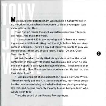 CD Tony Joe White: The Best Of Tony Joe White Featuring Polk Salad Annie