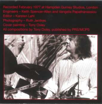 CD Tony Oxley: February Papers