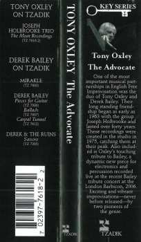 CD Tony Oxley: The Advocate