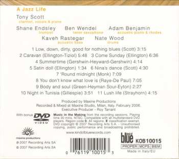 CD/DVD Tony Scott: A Jazz Life