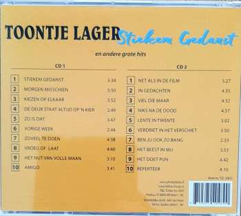 2CD Toontje Lager: Stiekem Gedanst En Andere Grote Hits