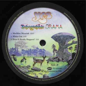 3LP Yes: Topographic Drama (Live Across America)