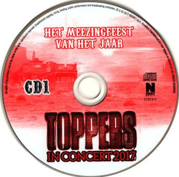 3CD Toppers: Toppers In Concert 2017 - Wild West, Thuis Best (Het Complete Concert)