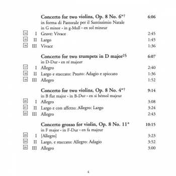 CD Simon Standage: Concertos