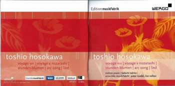 CD Toshio Hosokawa: Voyage VIII | Voyage X Nozarashi | Stunden-Blumen | Arc Song | Lied