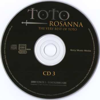3CD/Coffret Toto: Rosanna - The Very Best Of Toto