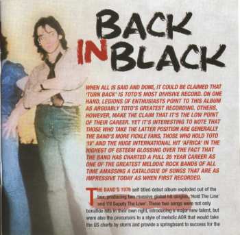 CD Toto: Turn Back DLX