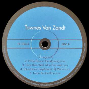 LP Townes Van Zandt: Townes Van Zandt