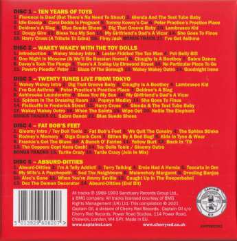 5CD/Coffret Toy Dolls: The Albums 1989-93
