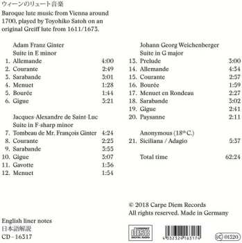 CD Toyohiko Satoh: Viennese Lute Music