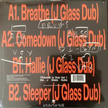 LP Traams: Traams in Dub Vol 1 the J Glass Dubs