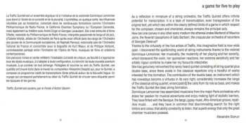 CD Traffic Quintet: Nouvelles Vagues De Godard À Audiard