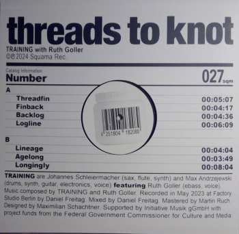 LP Training: Threads To Knot