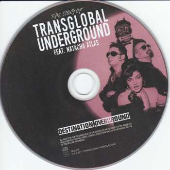 CD Natacha Atlas: Destination Overground - The Story Of Transglobal Underground Feat. Natacha Atlas
