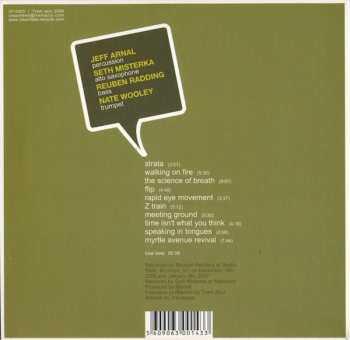 CD Reuben Radding: Quadrologues