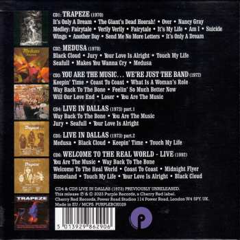 6CD/Coffret Trapeze: Don't Stop The Music Complete Recordings Vol 1 1970 - 1992