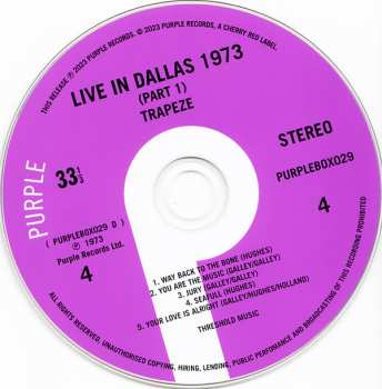 6CD/Coffret Trapeze: Don't Stop The Music Complete Recordings Vol 1 1970 - 1992