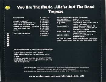 CD Trapeze: You Are The Music...We're Just The Band