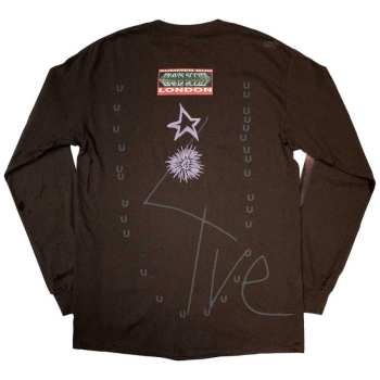 Marchandises Travis Scott: Travis Scott Unisex Long Sleeve T-shirt: Summer Run 2023 London (back Print & Ex-tour) (small) S